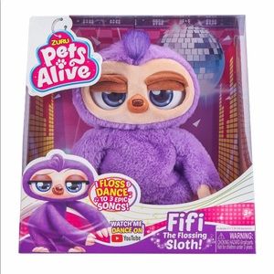 Pets Alive Fifi the Flossing Sloth